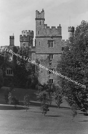 LISMORE CASTLE  CASTLE FROM PLEASURE GARDEN